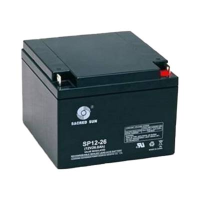 圣阳铅酸免维护蓄电池12v26ah 圣阳SP12-26 UPS电源蓄电池