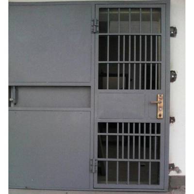 鑫瑞隆 钢制栅栏门 监室门监舍门 双层复合监室门AB大门钢质门 资质齐全