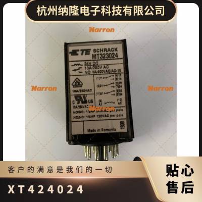 XT424024继电器, DPDT, 240VAC, 8A 品牌SCHRACK