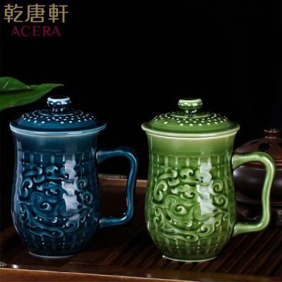 乾唐轩活瓷杯上海代理商 上海乾唐轩活瓷杯批发专柜刻字