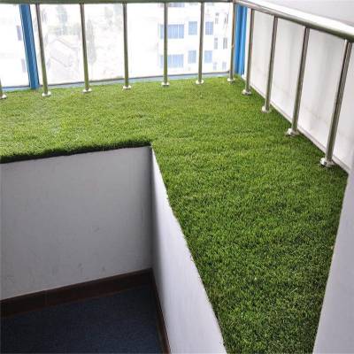 室外假草皮安装 西安假草皮地毯 绿雕仿真草