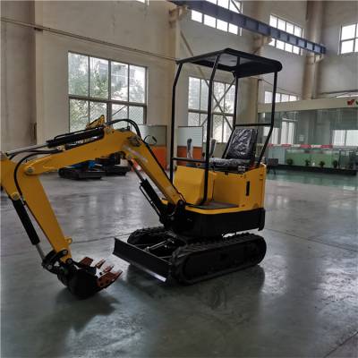 农用果园小型液压挖掘机破碎地基拆墙微挖