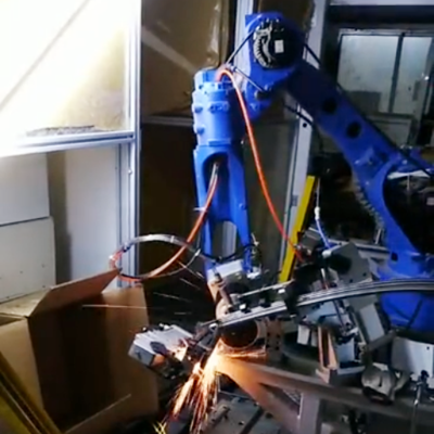 自动打磨机器人深隆ST-DM336汽车零部件自动打磨设备 技术方案设计 河北