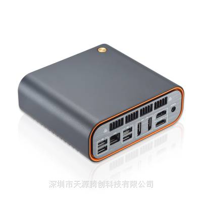 深圳厂家供应一机多用微型电脑 Intel 十二代酷睿i5 四屏显示接口 8*USB VOI/IDV/TCI