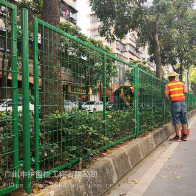 护栏网怎样才能达到结实耐用 广东中护围栏生产各种护栏系列 阳江绿化防护网