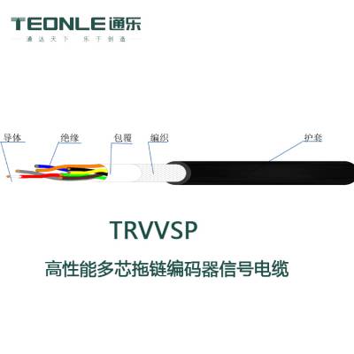 TEONLE厂家直供国标 RVV4*0.75软护套电源线 足铜 耐磨 耐老化