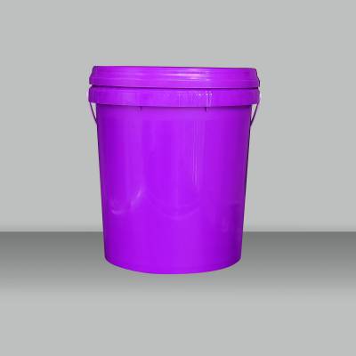 现货供应密封化工涂料桶 不透光白色塑料包装桶18升冲施肥塑料桶
