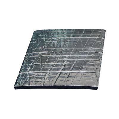 b1级橡塑海绵板 青岛橡塑板 保温隔热隔音 中央空调贴铝箔橡塑板