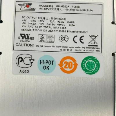 GIN-6350P (ROHS) 650WǽԴZIPPY EMACS̨¾޹ҵԴ