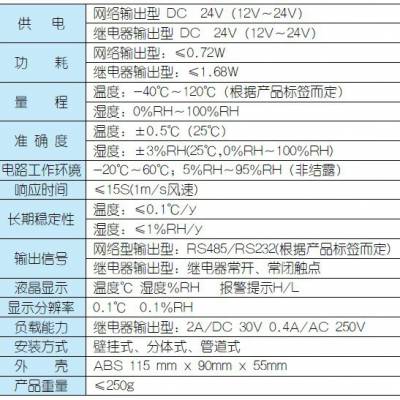 淮北室外温湿度传感器 温湿度变送器 按需定制