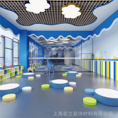 上海篮球场 羽毛球运动木地板 耐磨防吸音防噪环保PVC地板