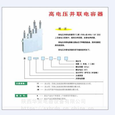 山西并联电容器 BFM12.5-300-1W