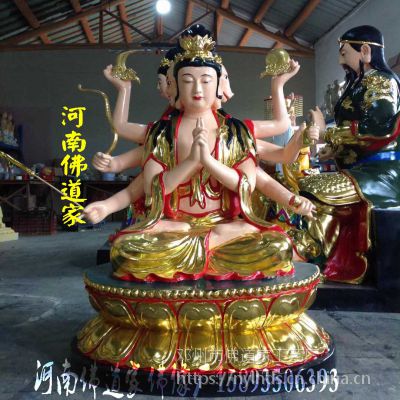 摩利支天 圆明斗姥天尊神像 斗姆元君神像 斗母神像批发