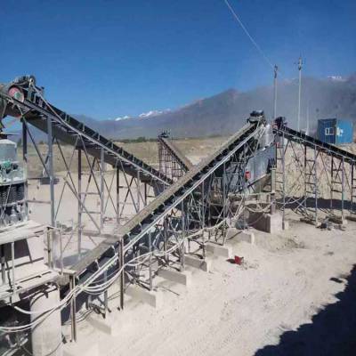 高产量砂石料生产线设备 矿石原料制砂生产线 成套时产300吨制砂设备