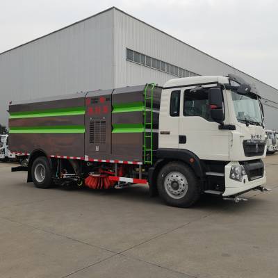 CSC5180TXSZ6洗扫车 重汽牌中型16方道路清扫车