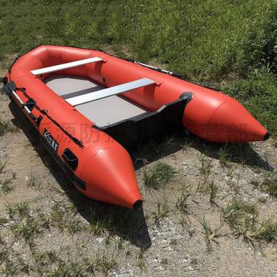 气垫折叠救生船橡皮冲锋舟抗洪救护舟防汛救灾艇折叠钓鱼船