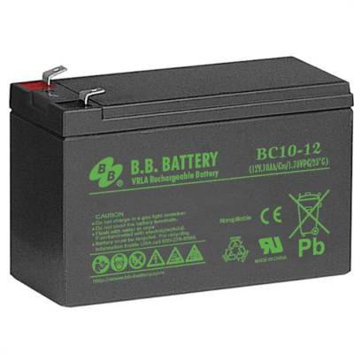 BB美美蓄电池BC10-12铅酸免维护12V10AH精密仪器电力储能