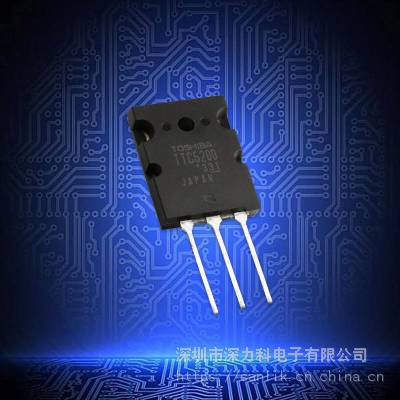 供应原装东芝TTC5200三极管 双极晶体管 NPN 功率放大器230V 1***