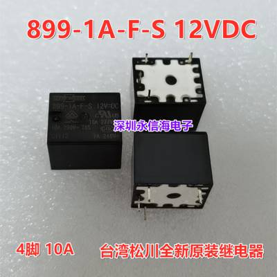 ̨ɴ̵ 899-1A-F-S 12VDC 4 10A ԭװ899-1A-F-C-12VDC