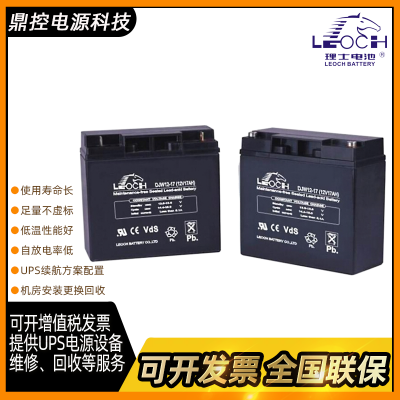 LEOCH理士12V50PzV100固定型管状极板密封蓄电池12V100AH监控