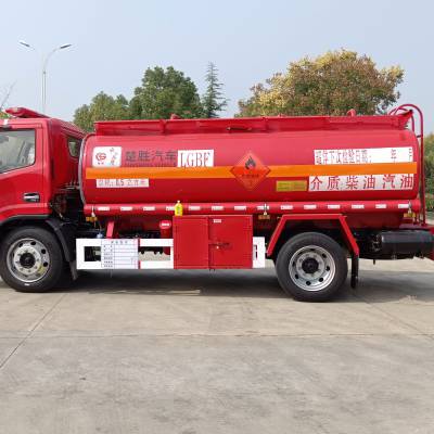 东风福瑞卡8吨消防油罐车 8.5方楚胜牌消防加油车