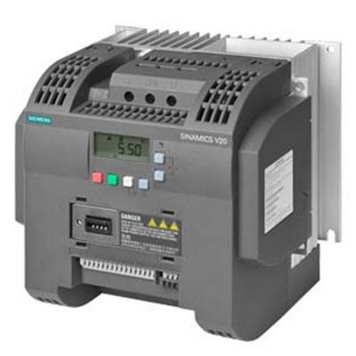 6SL3210-5BE25-5UV0西门子 V20变频器 5.5KW 3AC 380V无滤波器