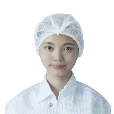 纸条帽 深圳一次性条帽 食品厂工作帽 白色食品帽 无纺布条形帽厂家