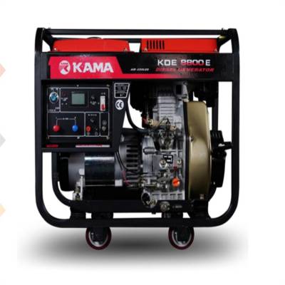 KDE9800E凯马KAMA柴油发电机组单相电启动8KW