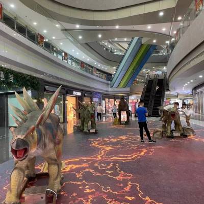 河 南工厂支持定制全新恐龙出售 景区电动仿真恐龙模型租赁