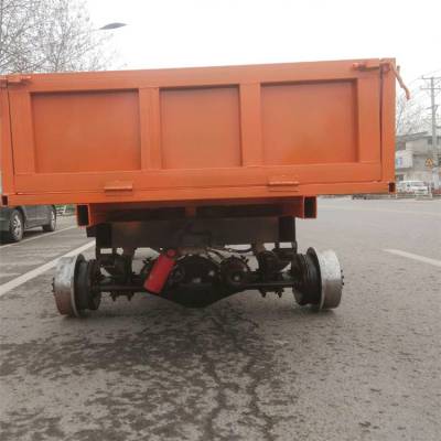 欧拓机械 矿井轨道运输车 铁路铁轨矿石搬运装载车 隧道砂石泥土柴油装载机