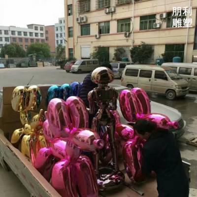 狗狗雕塑厂家 园林景观小品卡通雕塑 狗狗雕塑厂家