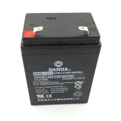 DAHUA蓄电池DHB12550 12V55AH大华蓄电池专卖店