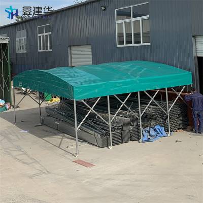 河南商丘夏邑 户外临时推拉棚 施工大型推拉雨棚 厂家直销