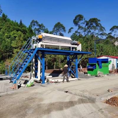 大型板框式污泥脱水压滤机 污水零排放 操作自动化