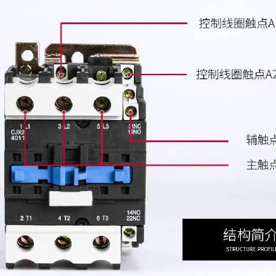 cjx2d4011线圈电压220v交流接触器