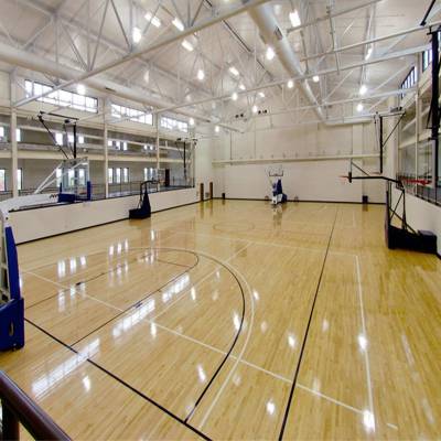 体育馆运动木地板 室内木地板 比赛型双龙骨木地板全国施工