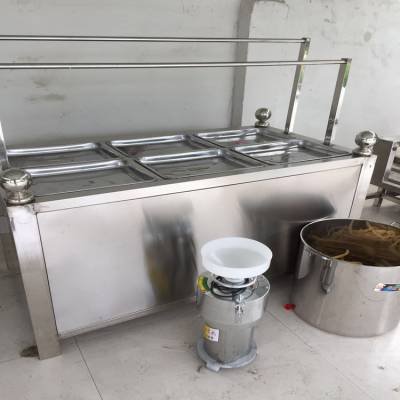 惠民蒸汽式腐竹油皮机 节能腐竹机包教技术 手工豆油皮机