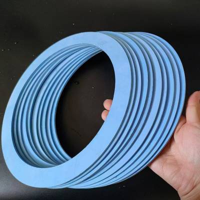 耐低温四氟垫片 聚四氟乙烯垫片 防腐蚀蓝色四氟垫片