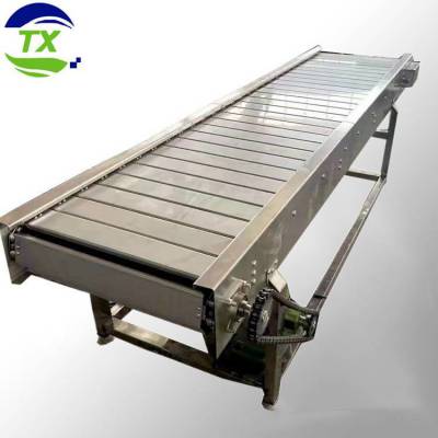 链板输送机 重型吨包机 托盘物料扣板传送带同旭