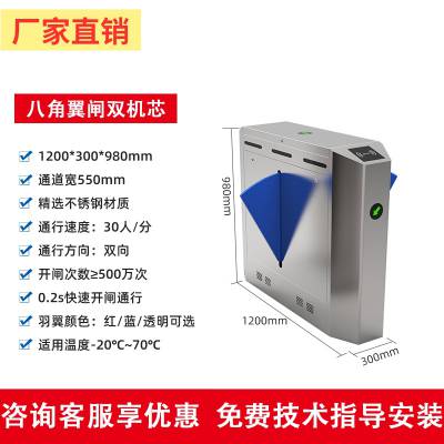 贵德县翼闸人行通道闸生产厂家