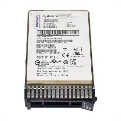 IBM 00FN380 200G SSD SAS 12G 2.5 00FN379 00FN383拆机硬盘