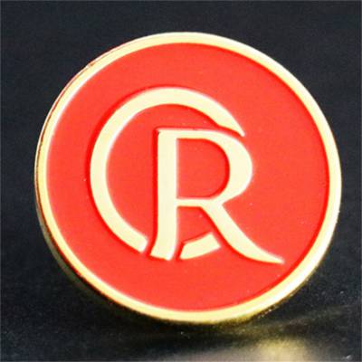 企业logo标牌制作成人礼纪念胸章定制 透明漆徽章订做