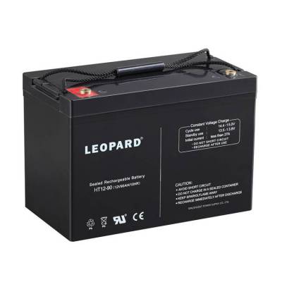 LEOPARD蓄电池HTS12-12美洲豹阀控式铅酸蓄电池12V12AH应急电源