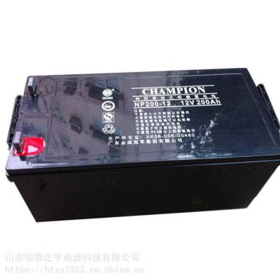 CHAMPION蓄电池6-FM-12通用阀控式铅酸蓄电池12V12AH UPS/EPS用