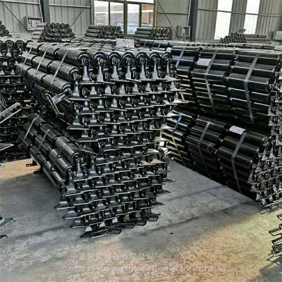 源头厂家发货缓冲托辊 使用简单缓冲托辊 缓冲托辊