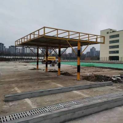 建筑工地钢筋加工防护棚 -南充市建筑工地钢筋加工防护棚***