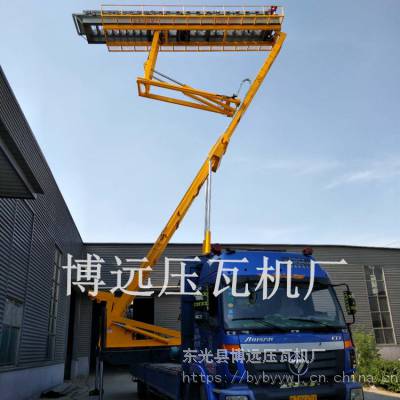 广西27米高空压瓦机 出租820高空压瓦机