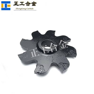 沥青路面开槽刀片 D124*10*D25.4mm硬质合金开槽刀片