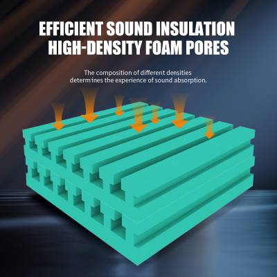 工字型高吸声性隔音棉吸音隔音材料颜色形状尺寸可定制