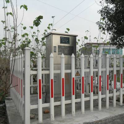 变压器围墙护栏 pvc电塔设备防护栏 厂区配电箱绝缘栅栏